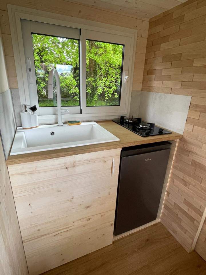Meuble de cuisine de tiny house Rouen