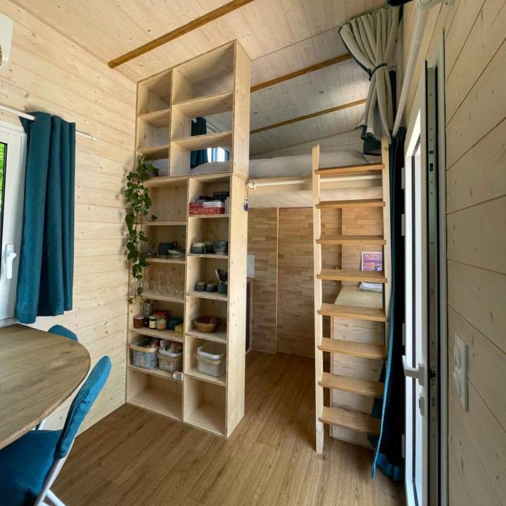 Étagères de rangement pour tiny house Rouen
